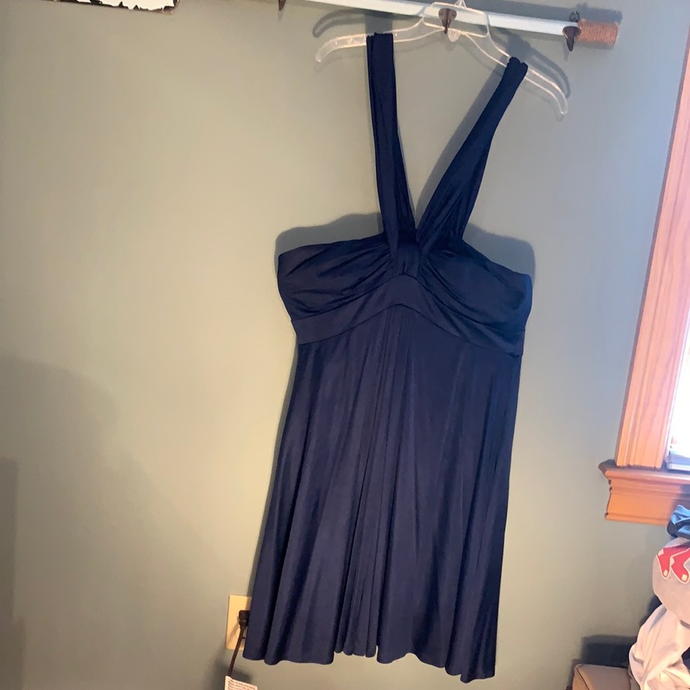 Beautiful Navy Theia Cocktail Dress Size 12